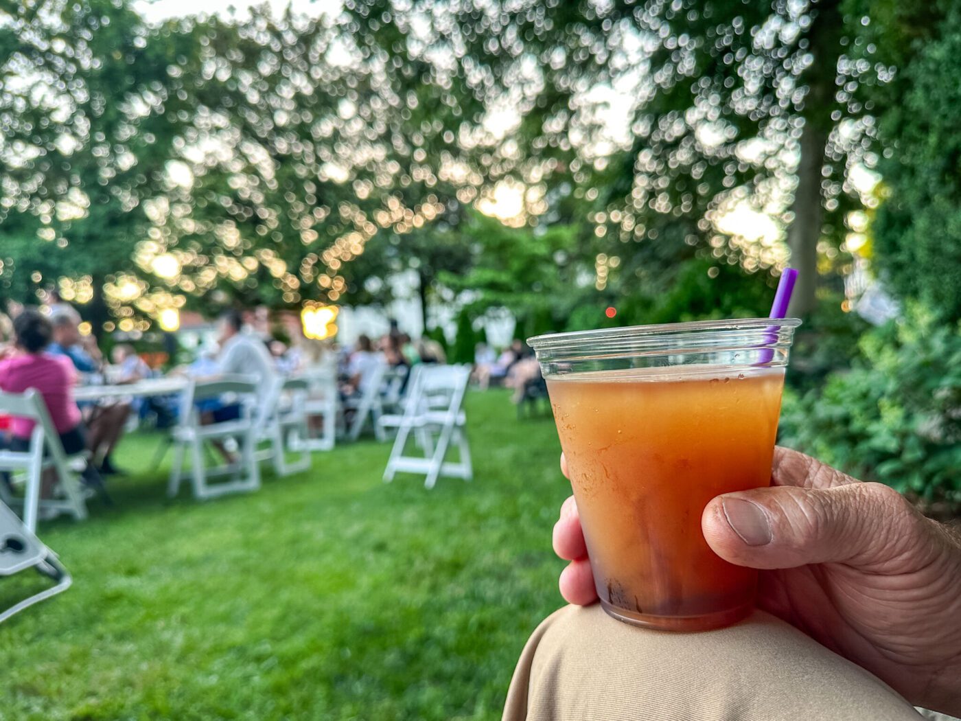 Bourbon Slushie at Tavern on the Green in Elizabethtown, Kentucky