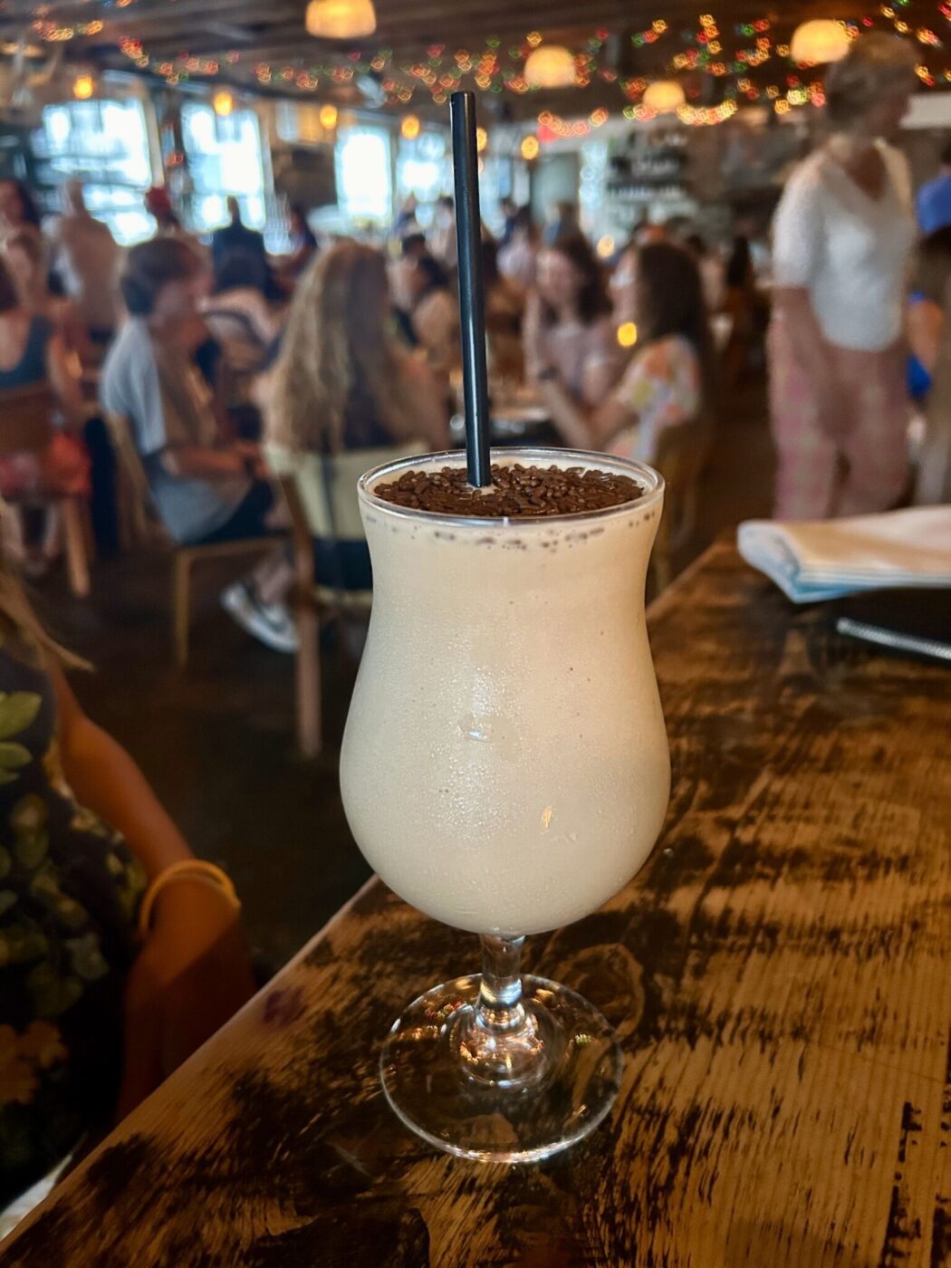 Chocolate milkshake at Leon's Oyster Shop in Charleston, South Carolina