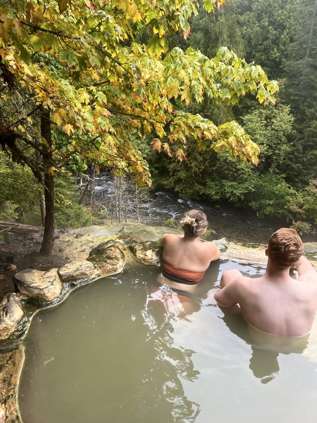 Hot Springs in Umpqua National Forest, Oregon