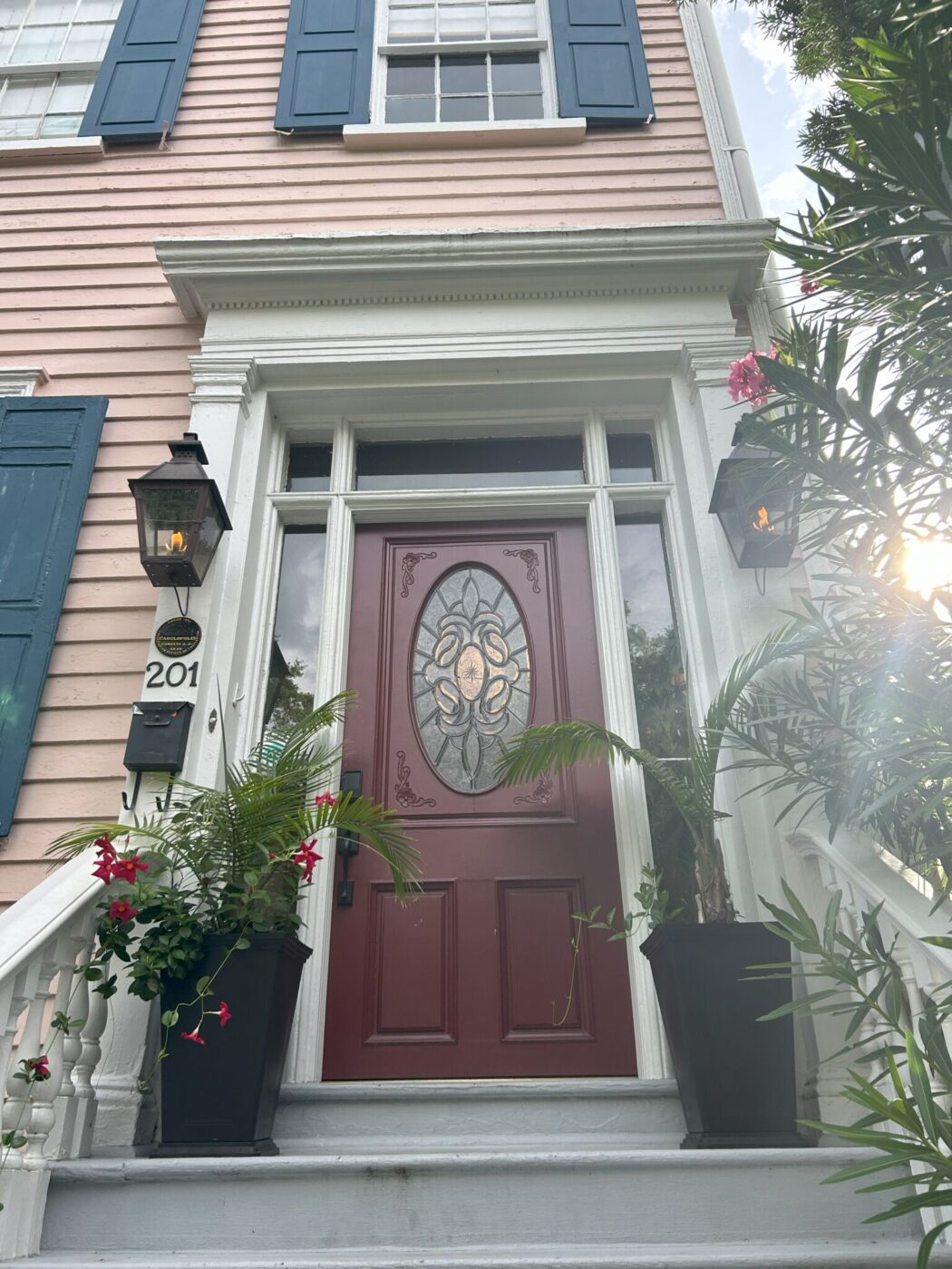 Outside The Ashley Inn, Charleston, South Carolina