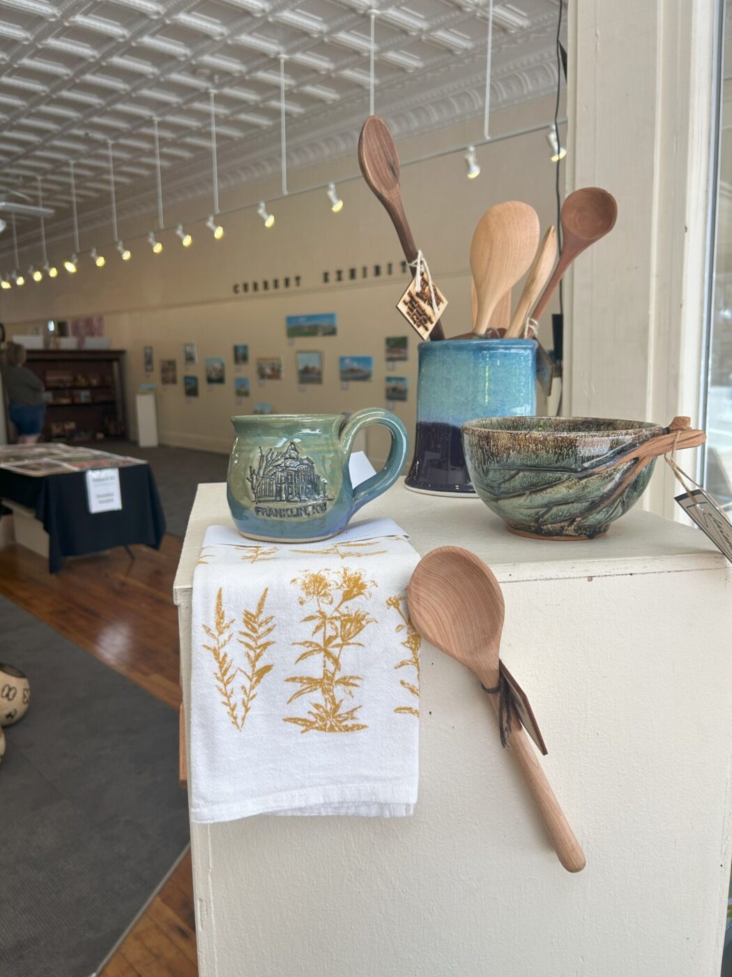 Ceramics at Gallery on the Square, Franklin, Kentucky