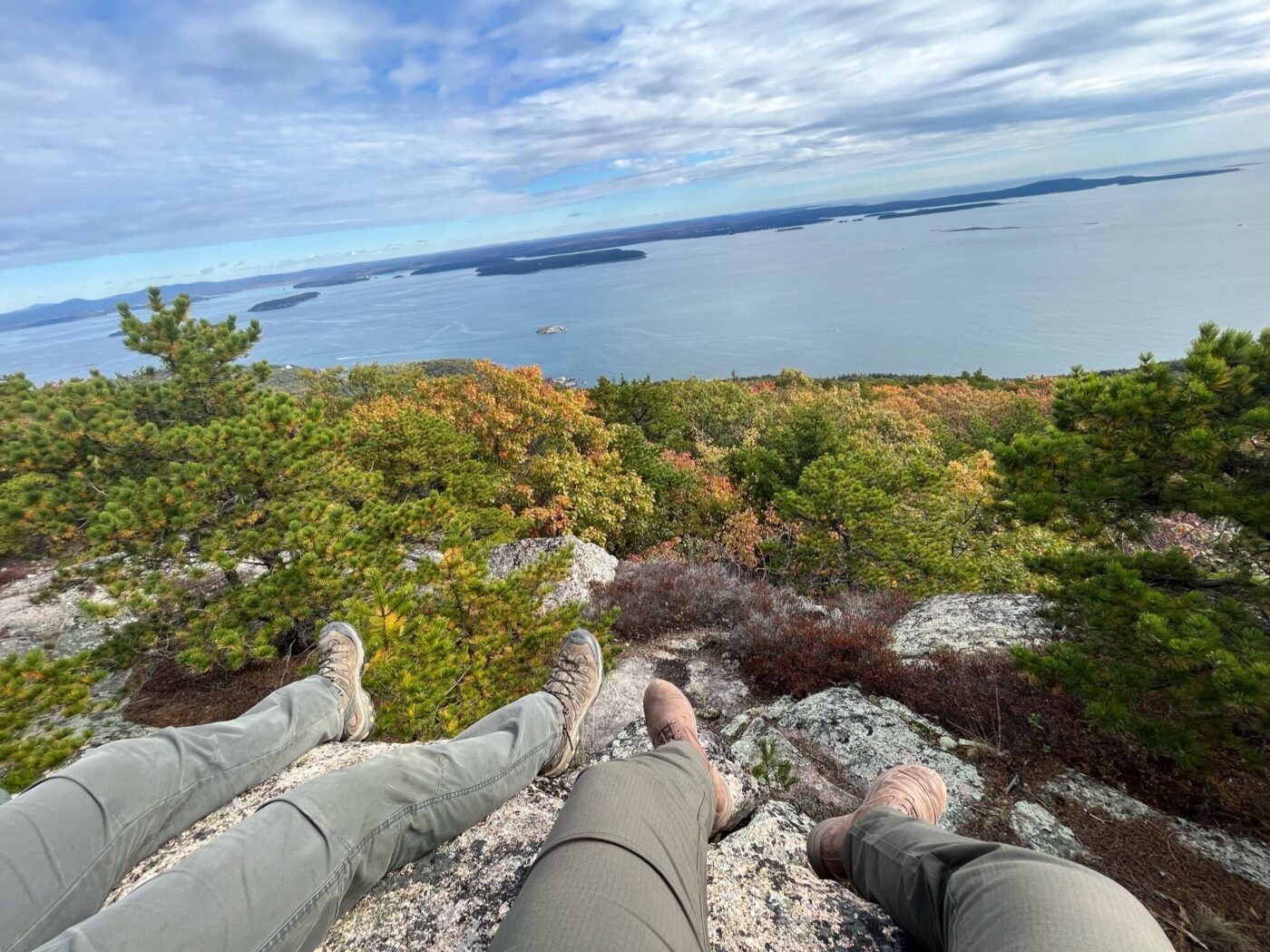 View from the Precipice Trail, Acadia National Park, Maine