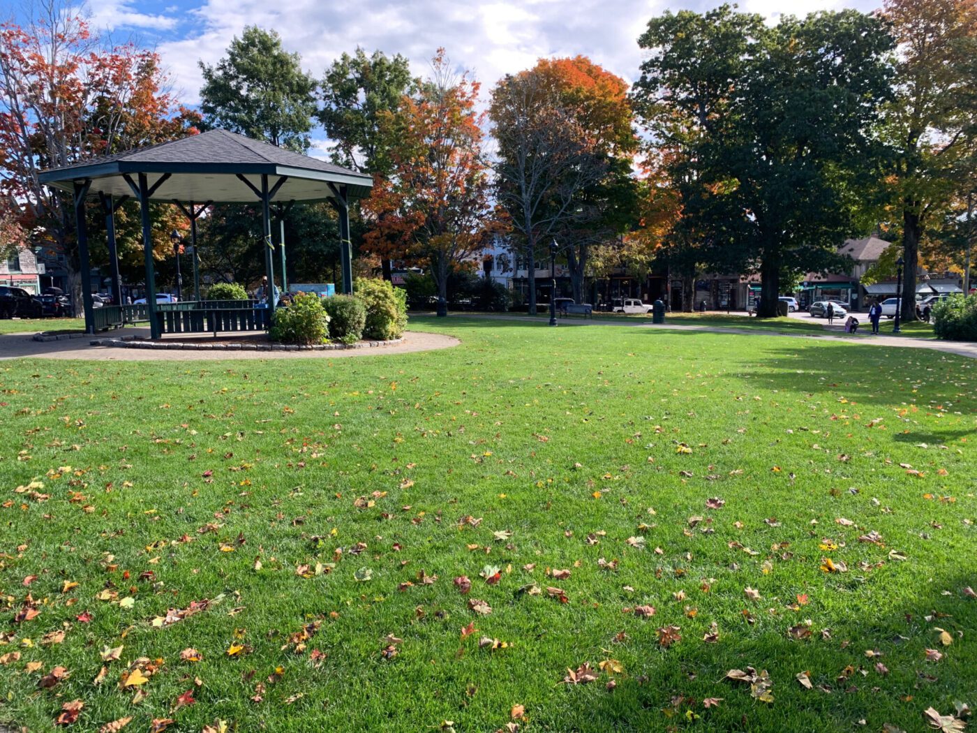 Gazebo in Bar Harbor, Maine