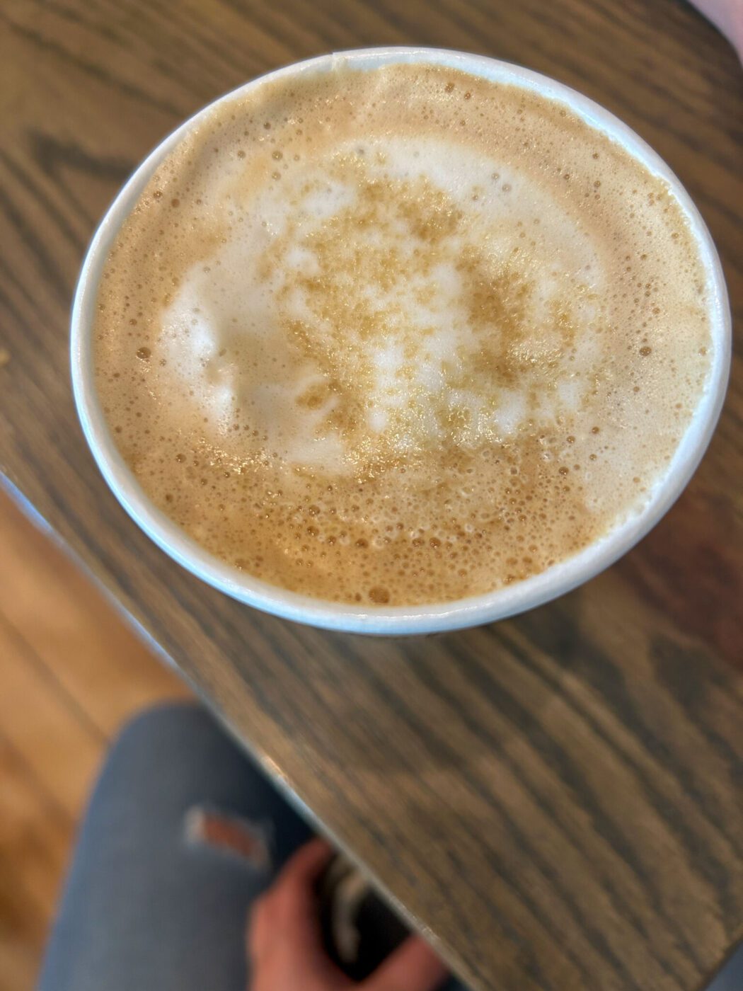 Cuban Latte at Old School Coffee, Lexington, Kentucky