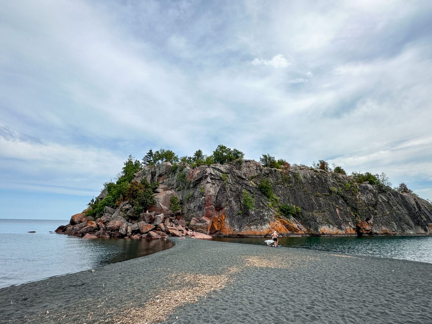 Black Beach, Silver Bay, Minnesota