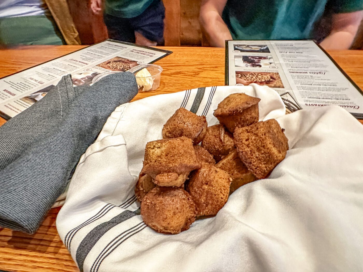 Muffins at Old Mill Restaurant in Pigeon Forge, Tennessee