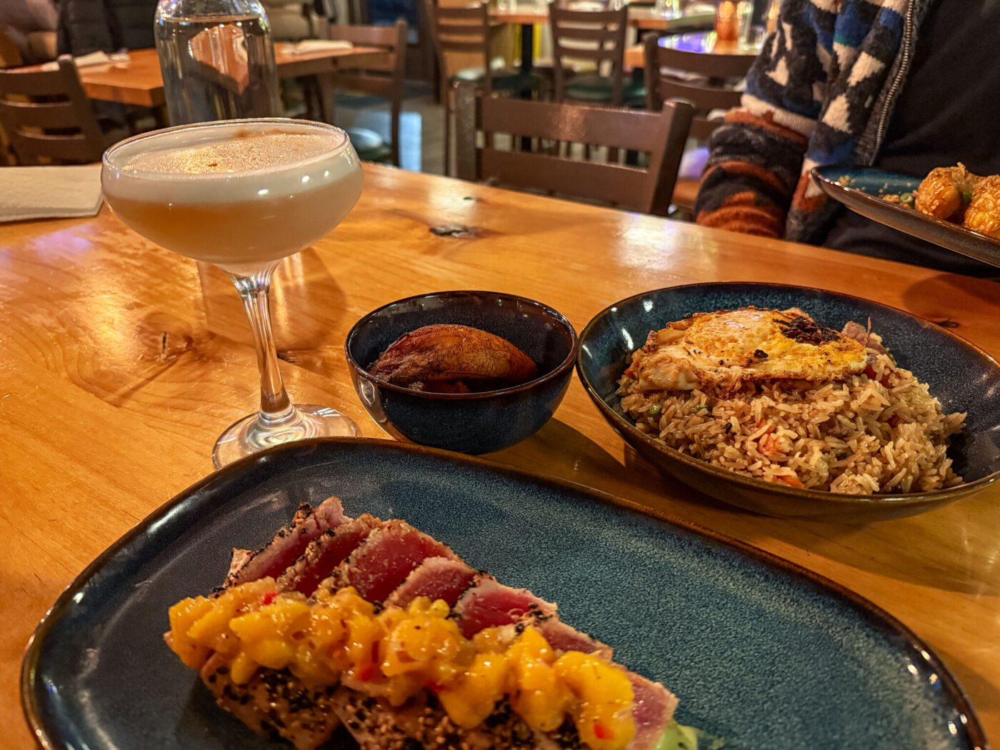 Tuna tataki, Dos Mundos, Simpsonville, Kentucky