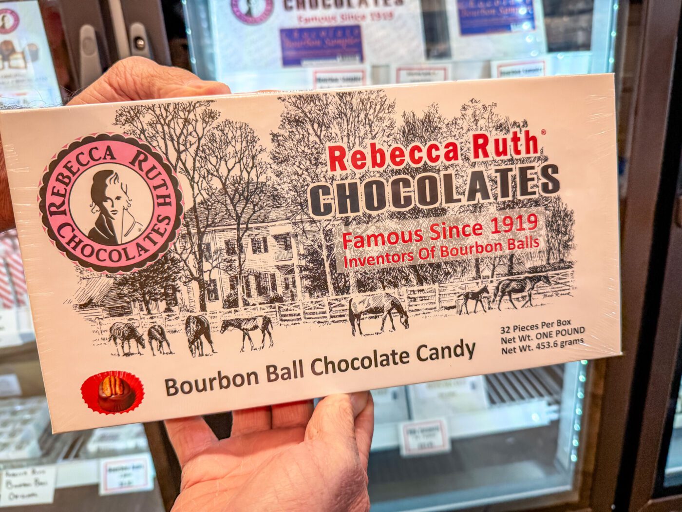 Bourbon Balls, Rebecca Ruth Candy Factory, Frankfort, Kentucky