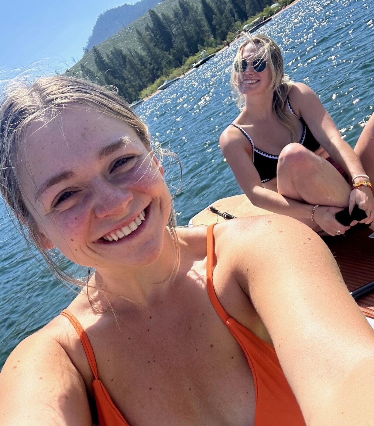 Paddle boarding Lake Tahoe, California