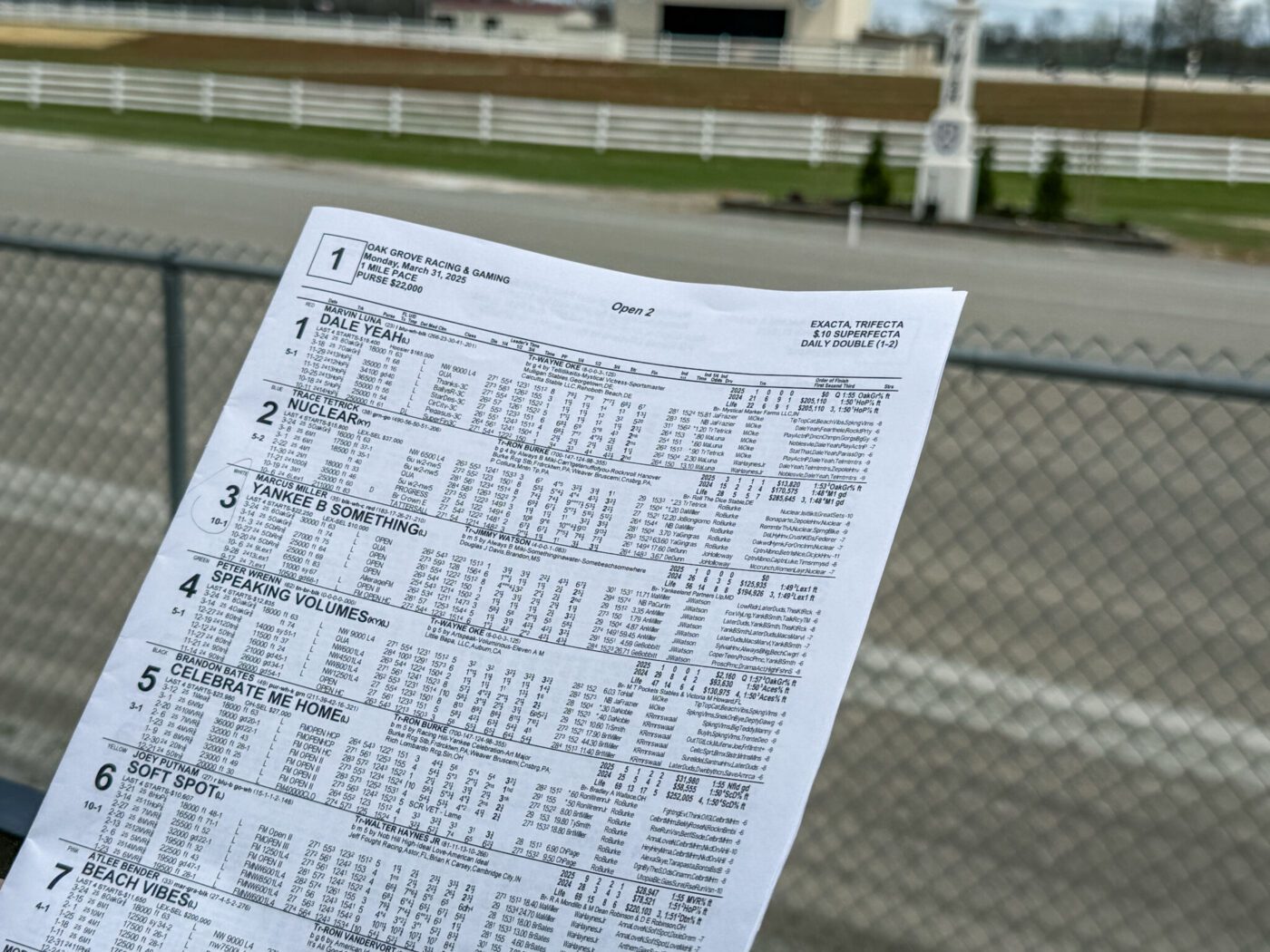 Oak Grove Racing, Kentucky