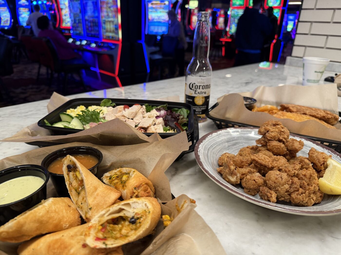 Food at Oak Grove Gaming, Kentucky