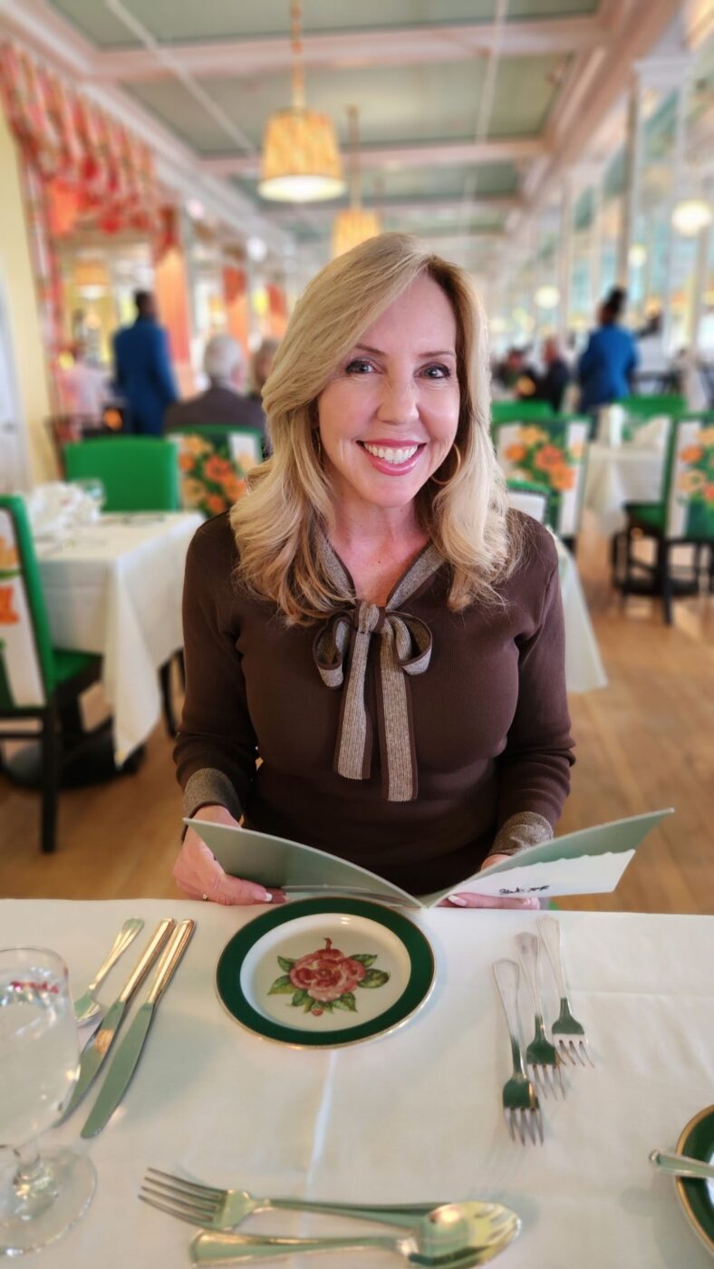 Dining at the Grand Hotel, Mackinac Island, Michigan