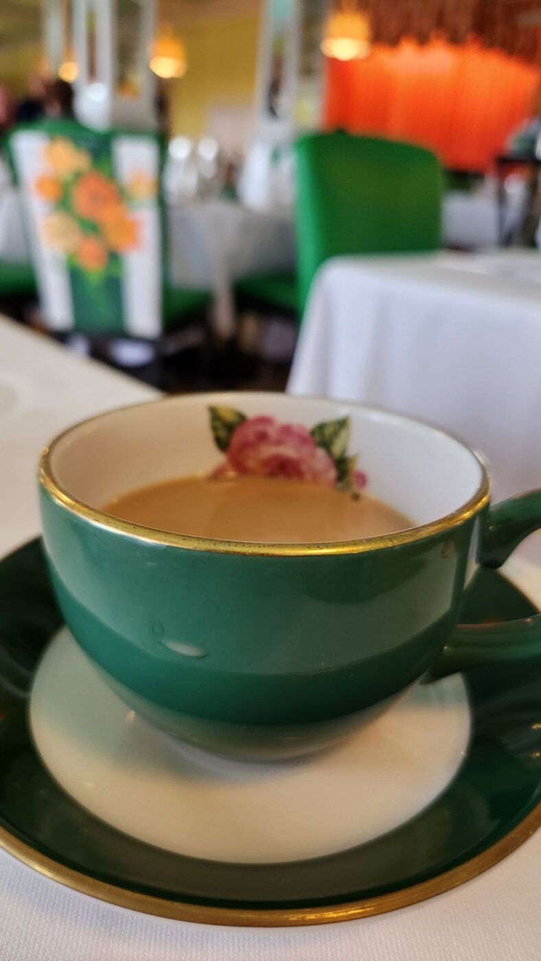 Dining at the Grand Hotel, Mackinac Island, Michigan