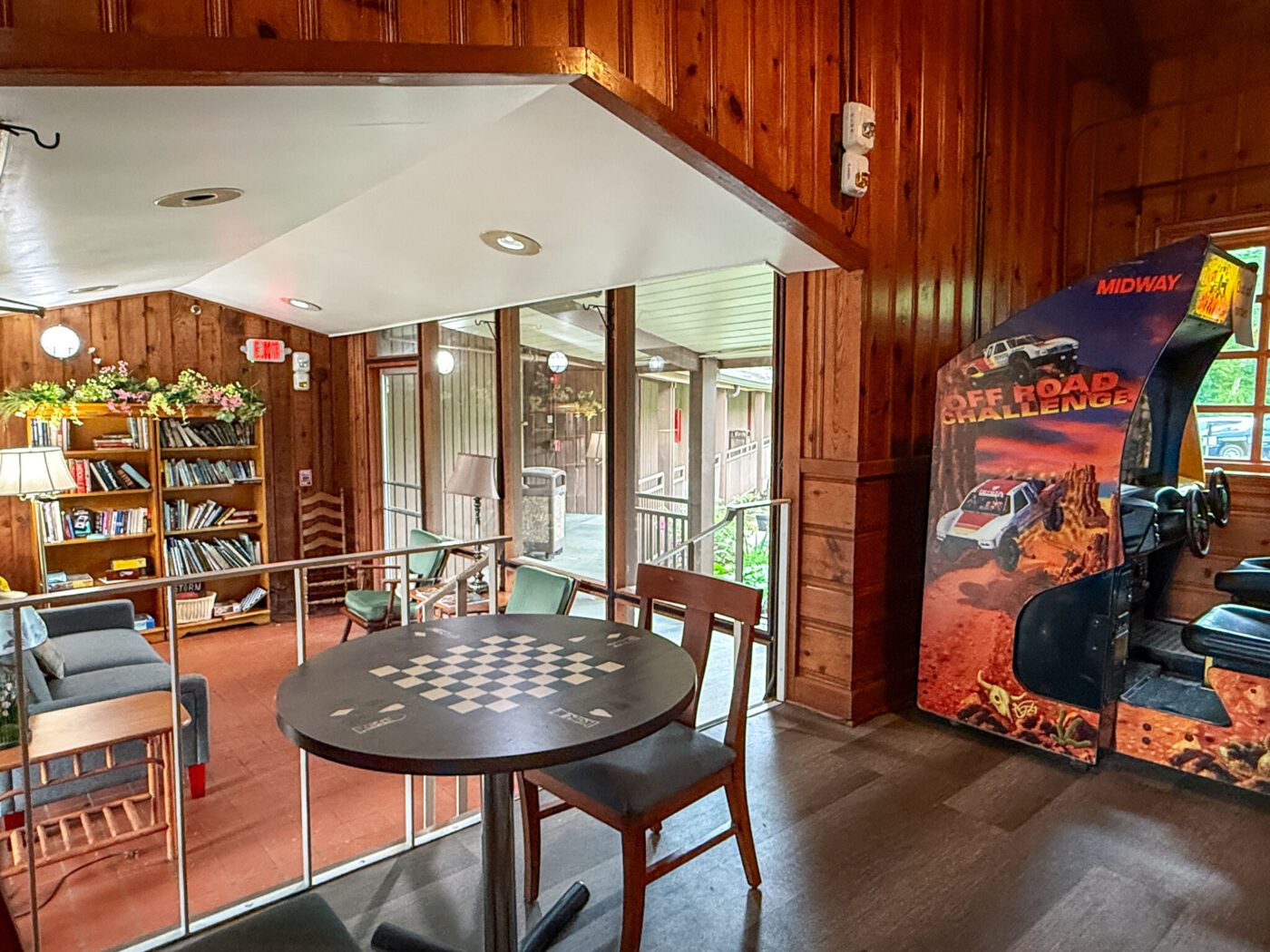 Game room at Pennyrile State Resort Park, Kentucky
