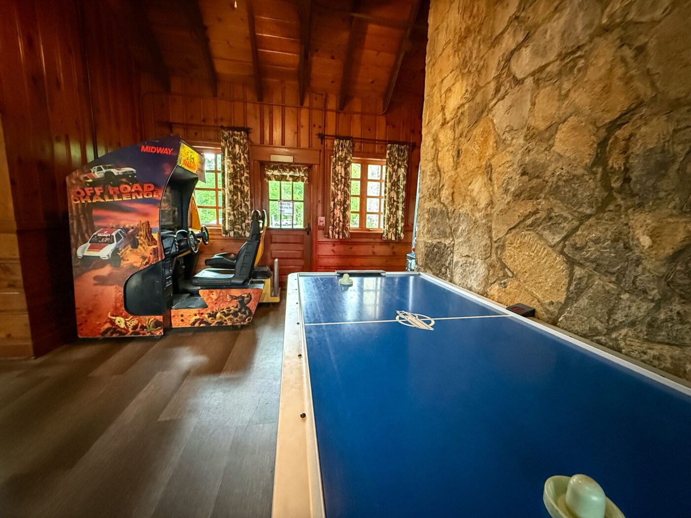 Game room at Pennyrile State Resort Park, Kentucky