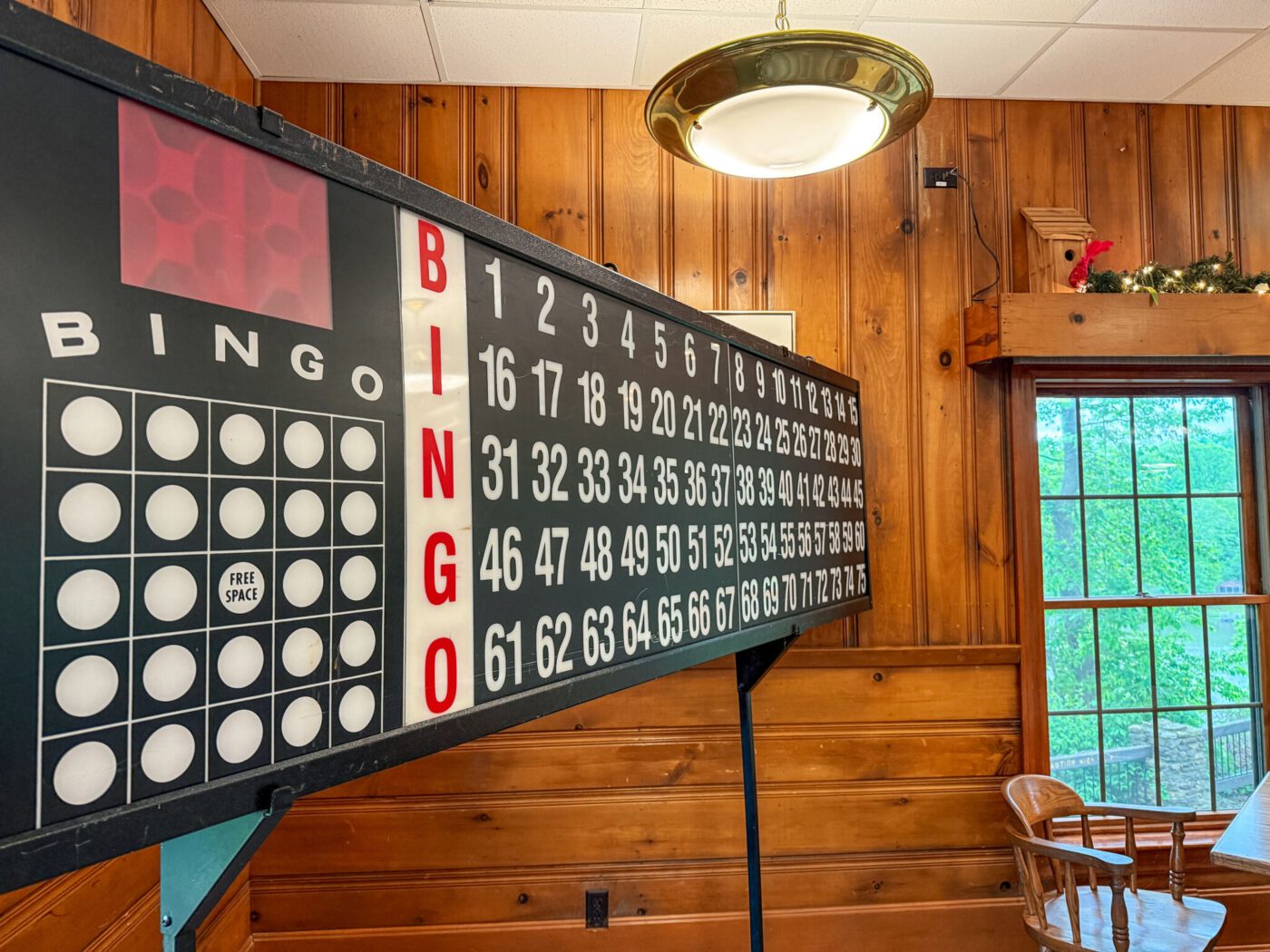 Bingo at Pennyrile State Resort Park, Kentucky