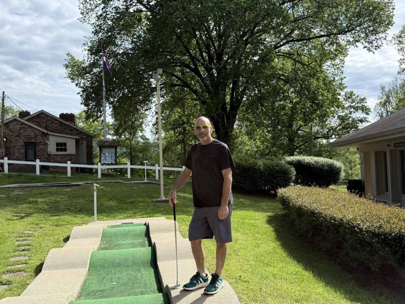 Mini golf at Dr. Thomas Walker State Historic Park, Kentucky